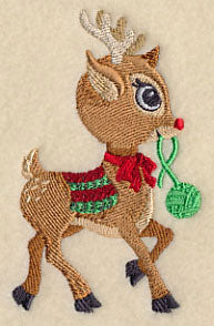 Knit a Little Christmas - Rudolph