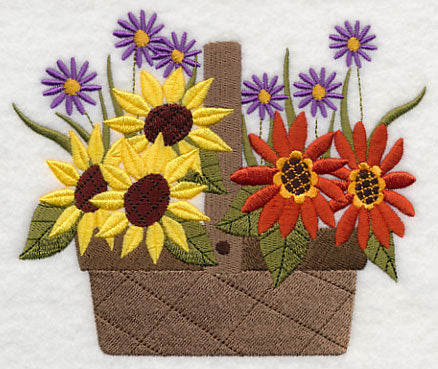Blooming Autumn Basket