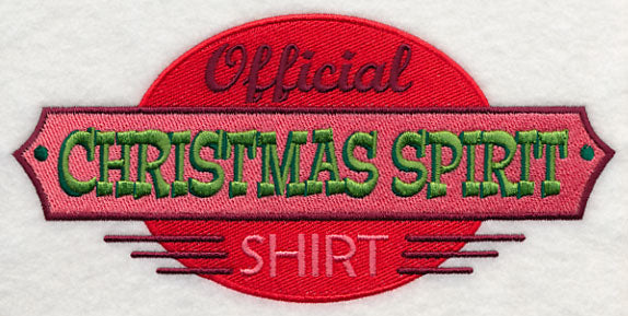 Official Christmas Spirit Shirt