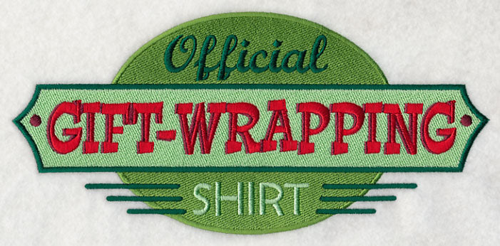 Official Gift-Wrapping Shirt