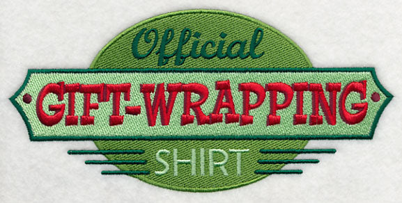 Official Gift-Wrapping Shirt