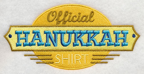 Official Hanukkah Shirt