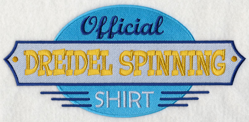 Official Dreidel Spinning Shirt