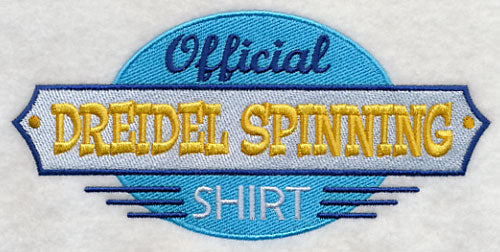 Official Dreidel Spinning Shirt