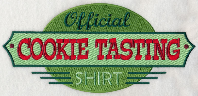 Official Cookie Tasting Shirt