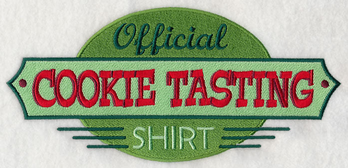 Official Cookie Tasting Shirt
