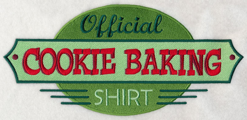 Official Cookie Baking Shirt