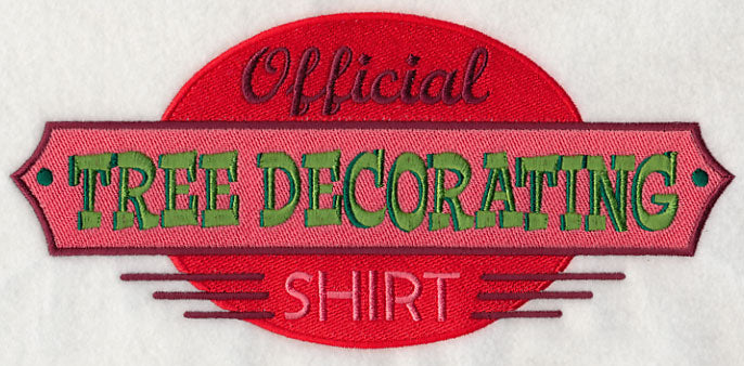 Official Tree Decorating Shirt
