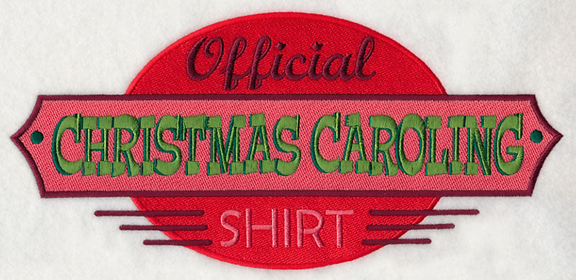 Official Christmas Caroling Shirt