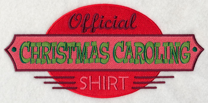 Official Christmas Caroling Shirt