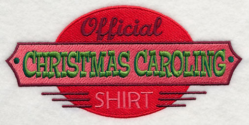 Official Christmas Caroling Shirt