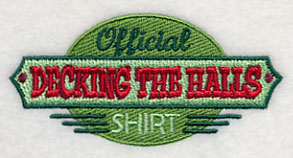 Official Decking the Halls Shirt