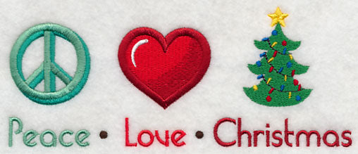 Peace Love Christmas