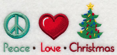 Peace Love Christmas