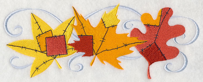 Patchwork Autumn Leaves