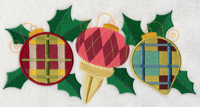 Festive Fashion Ornaments