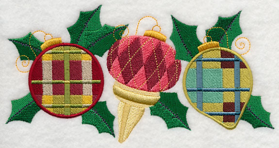 Festive Fashion Ornaments