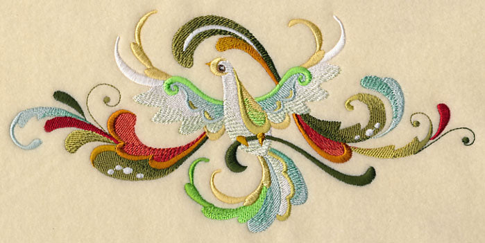 Christmas Peace Dove Spray 2
