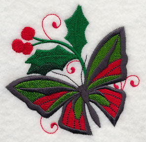 Christmas Butterfly 1