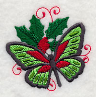 Christmas Butterfly 3