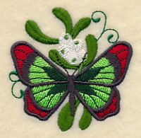 Christmas Butterfly 4