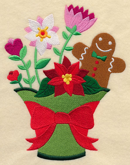 Bouquet of Christmas Spirit - Gingerbread Man