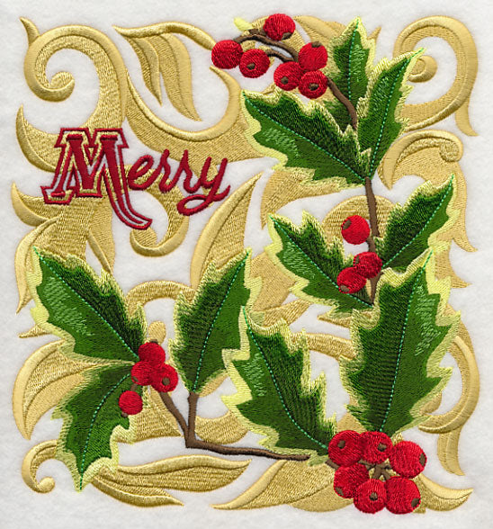 Christmas Spirit Blooms - Holly