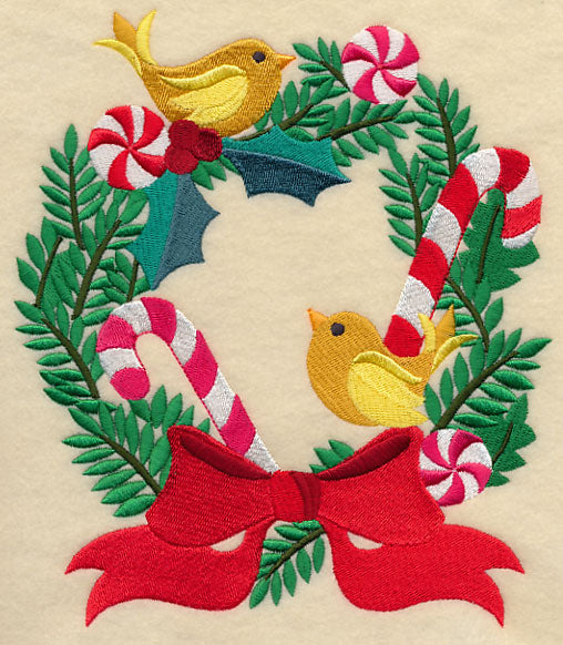 Sweet Tweet Christmas Wreath