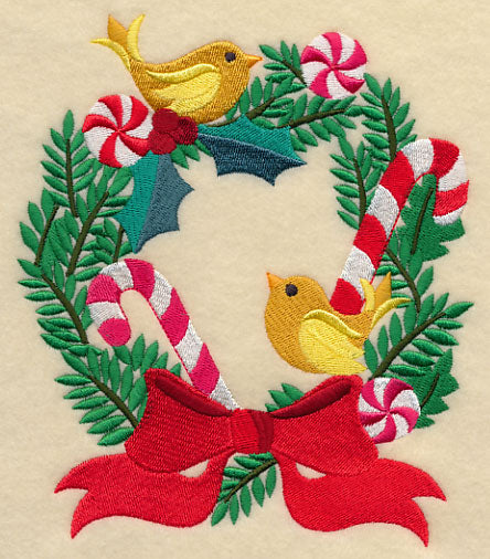 Sweet Tweet Christmas Wreath