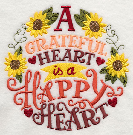 A Grateful Heart is a Happy Heart