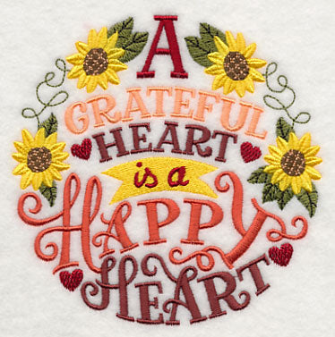 A Grateful Heart is a Happy Heart
