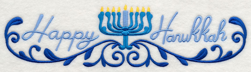 Happy Hanukkah Border