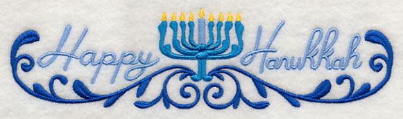 Happy Hanukkah Border
