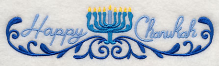 Happy Chanukah Border