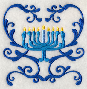 Happy Hanukkah Square