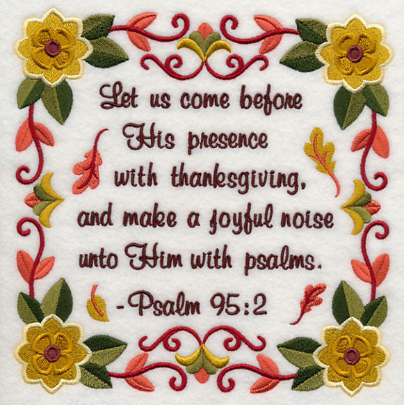 Let Us Come Before His Presence