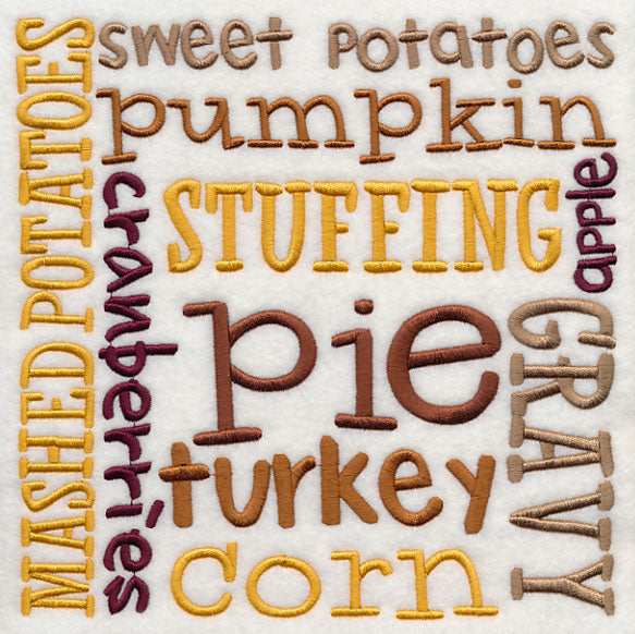 Thanksgiving Feast Square