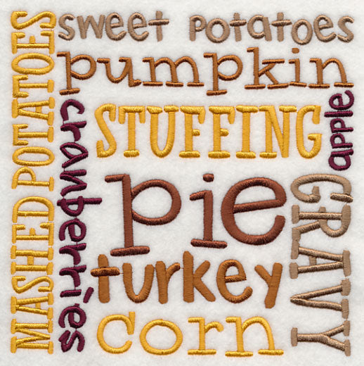 Thanksgiving Feast Square