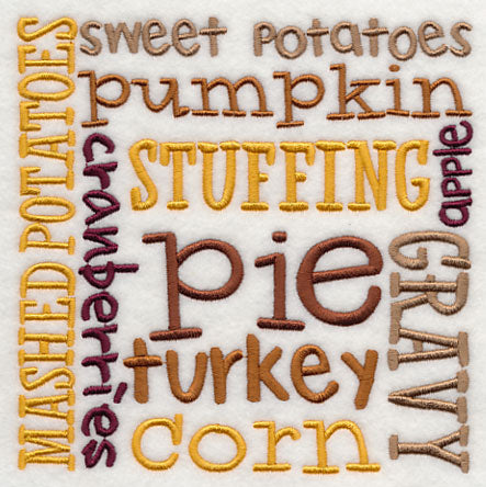 Thanksgiving Feast Square