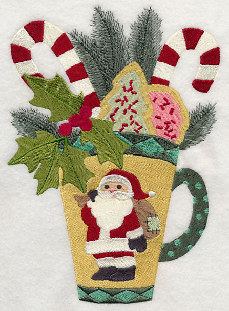 Christmas Coffee in the Country - Santa