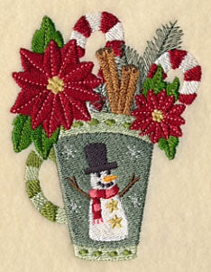 Christmas Coffee in the Country - Snowman