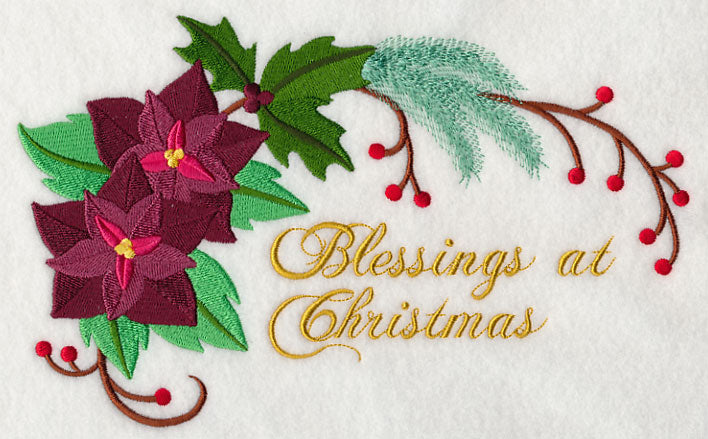 Blessings at Christmas Spray