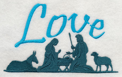 Christmas Wish Silhouette - Love