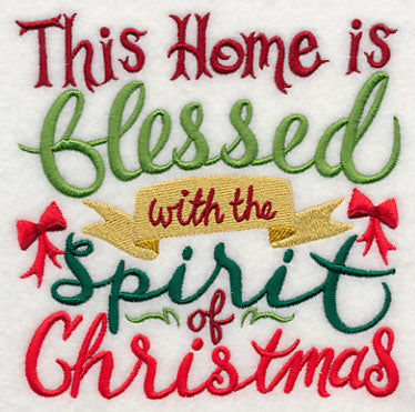 Blessed with the Spirit of Christmas