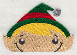 Peeking Boy Elf