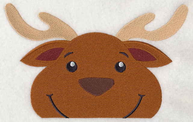 Peeking Reindeer