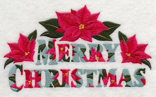 Festive Florals - Merry Christmas