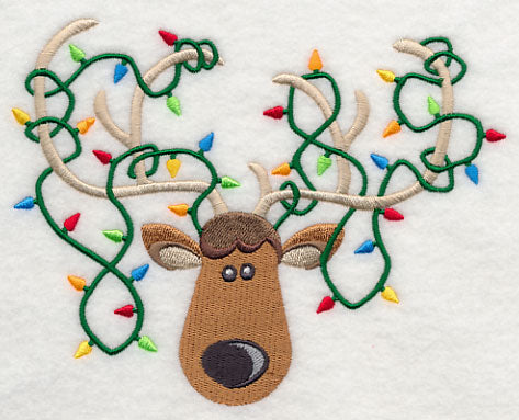 Holiday Antlers - Christmas Lights