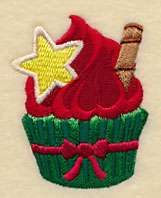 Cinnamon Star Cupcake