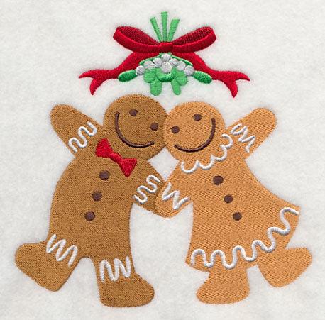 Meet Me Under the Mistletoe - Gingerbread Man & Woman